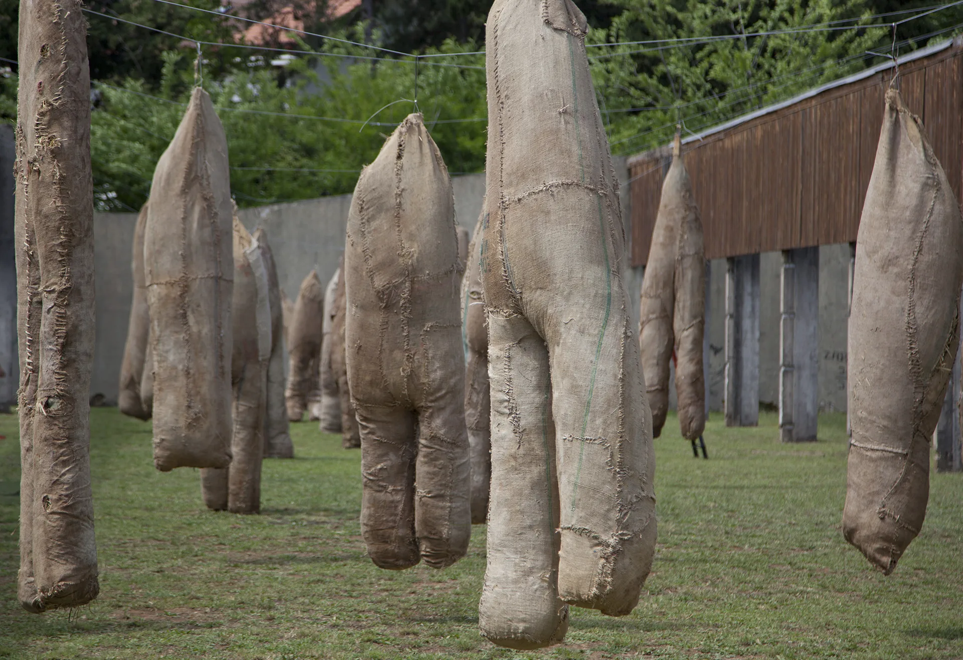 Ivana Radovanovic – Hollow Man, spatial installation